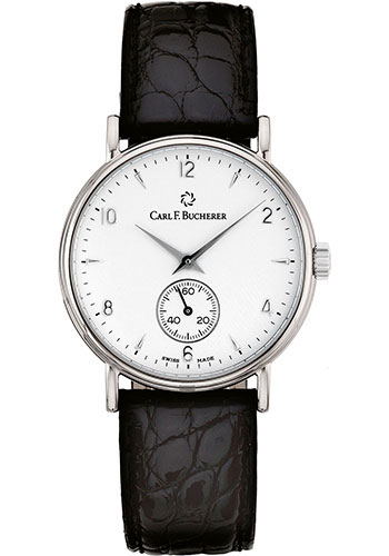 Carl F. Bucherer Watches - Adamavi Manual Wind 34mm - White Gold - Style No: 00.10305.02.26.01