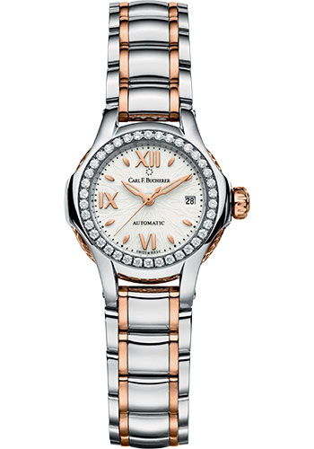 Carl F. Bucherer Watches - Pathos Queen Watch - Steel and Rose Gold - Style No: 00.10551.07.25.31