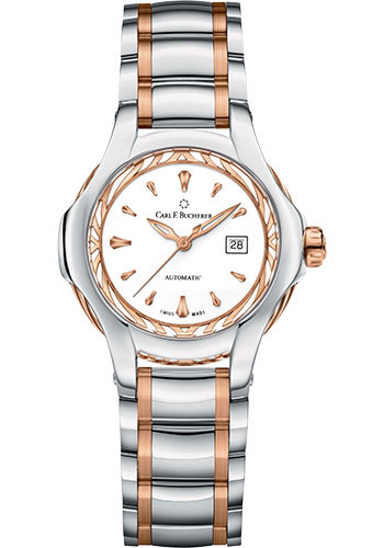Carl F. Bucherer Watches - Pathos Diva Watch - Steel and Rose Gold - Style No: 00.10580.07.23.21.02