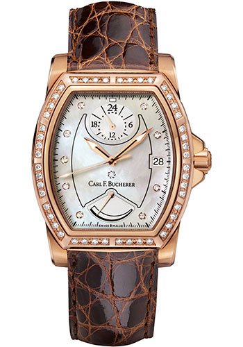 Carl F. Bucherer Watches - Patravi T-24 Rose Gold - Style No: 00.10612.03.74.11
