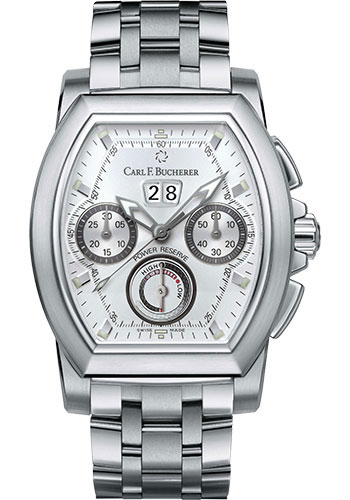Carl F. Bucherer Watches - Patravi T-Graph Stainless Steel - Style No: 00.10615.08.13.21