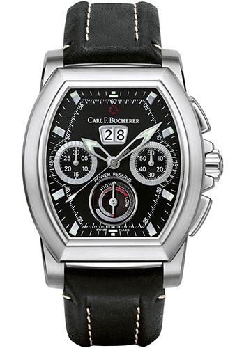 Carl F. Bucherer Watches - Patravi T-Graph Stainless Steel - Style No: 00.10615.08.33.01