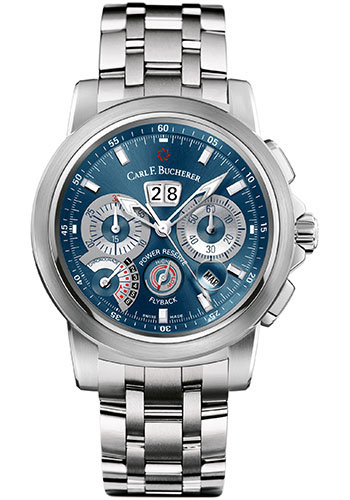 Carl F. Bucherer Watches - Patravi ChronoGrade Stainless Steel - Style No: 00.10623.08.53.21
