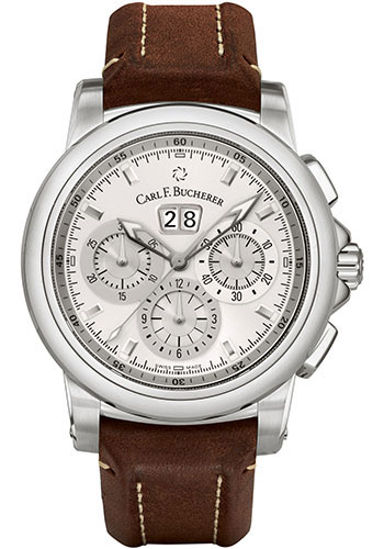 Carl F. Bucherer Watches - Patravi ChronoDate Stainless Steel - Style No: 00.10624.08.13.01