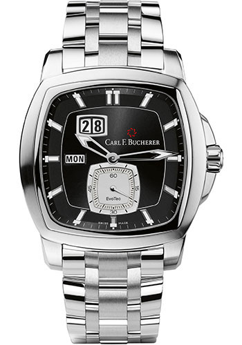 Carl F. Bucherer Watches - Patravi EvoTec DayDate Stainless Steel - Style No: 00.10625.08.33.21