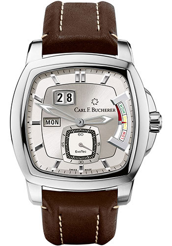 Carl F. Bucherer Watches - Patravi EvoTec PowerReserve Stainless Steel - Style No: 00.10627.08.63.01