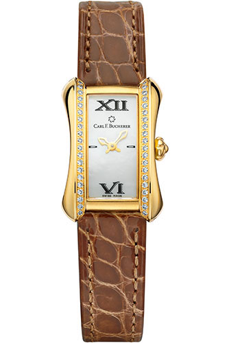 Carl F. Bucherer Watches - Alacria Mini - Yellow Gold - Style No: 00.10703.01.71.11