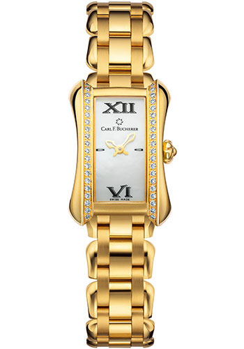 Carl F. Bucherer Watches - Alacria Mini - Yellow Gold - Style No: 00.10703.01.71.31