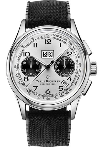 Carl F. Bucherer Watches - Heritage Bicompax Annual Watch - Style No: 00.10803.08.12.01