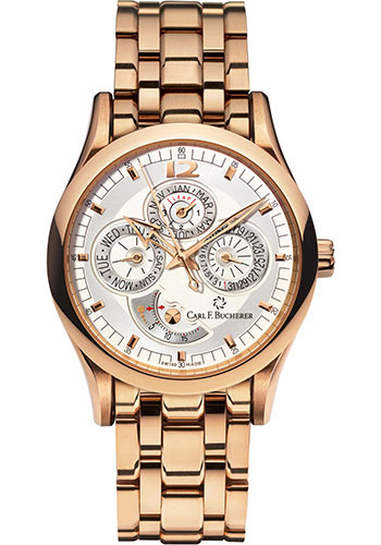 Carl F. Bucherer Watches - Manero Perpetual Rose Gold - Style No: 00.10902.03.16.21