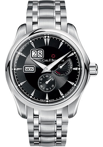 Carl F. Bucherer Watches - Manero PowerReserve Stainless Steel - Style No: 00.10912.08.33.21
