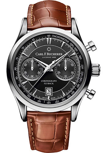 Carl F. Bucherer Watches - Manero Flyback 43mm - Stainless Steel - Style No: 00.10919.08.33.01