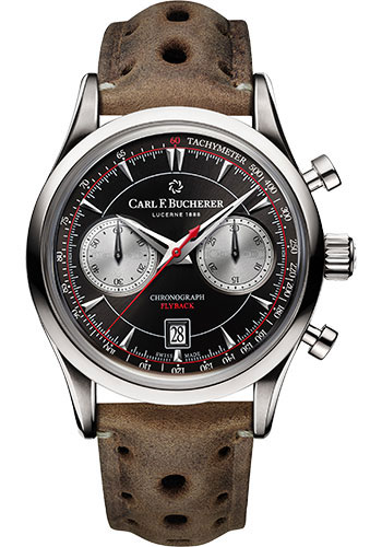 Carl F. Bucherer Watches - Manero Flyback 43mm - Stainless Steel - Style No: 00.10919.08.33.02