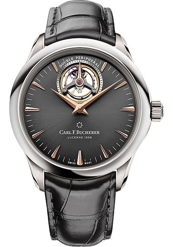 Carl F. Bucherer Watches - Manero Tourbillon Double Peripheral White Gold - Style No: 00.10920.02.33.01