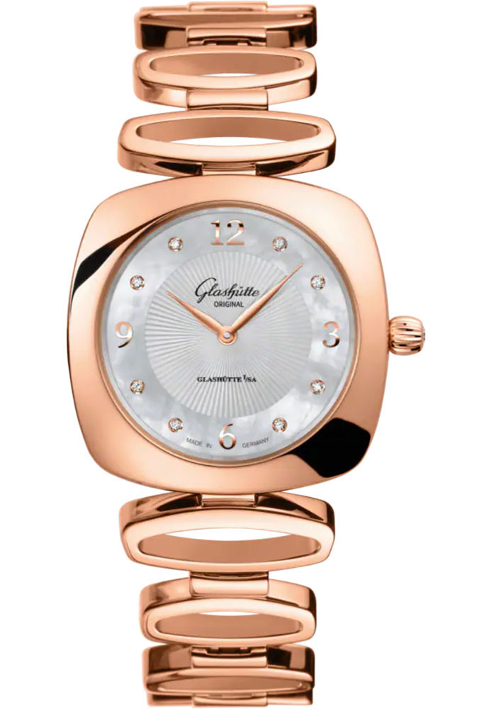 Glashutte Original Watches - Pavonina Red Gold - Bracelet - Style No: 1-03-02-04-05-14