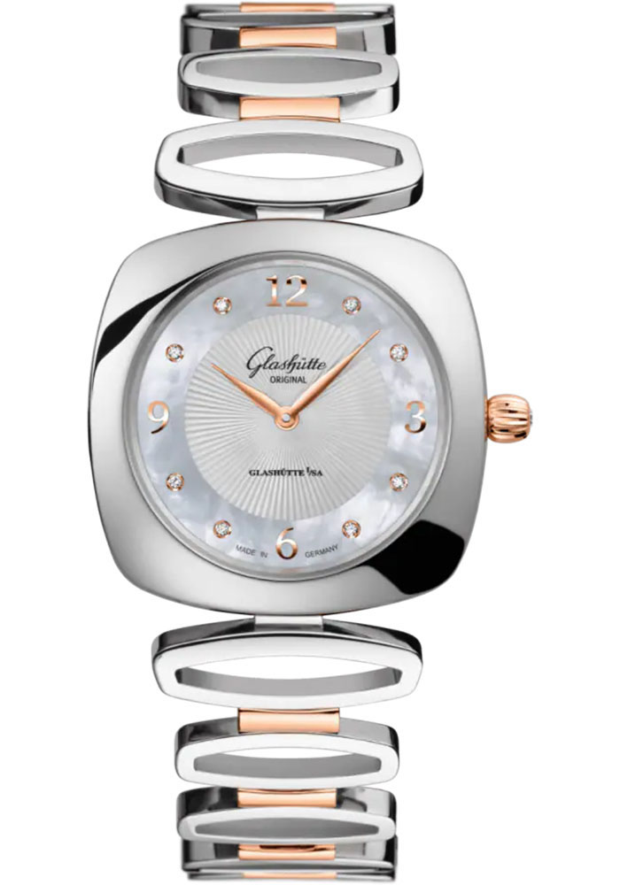 Glashutte Original Watches - Pavonina Bicolor - Bracelet - Style No: 1-03-02-04-16-14