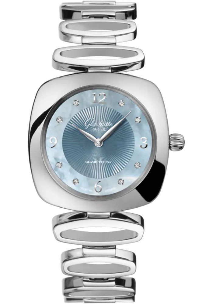 Glashutte Original Watches - Pavonina Stainless Steel - Bracelet - Style No: 1-03-02-06-12-14