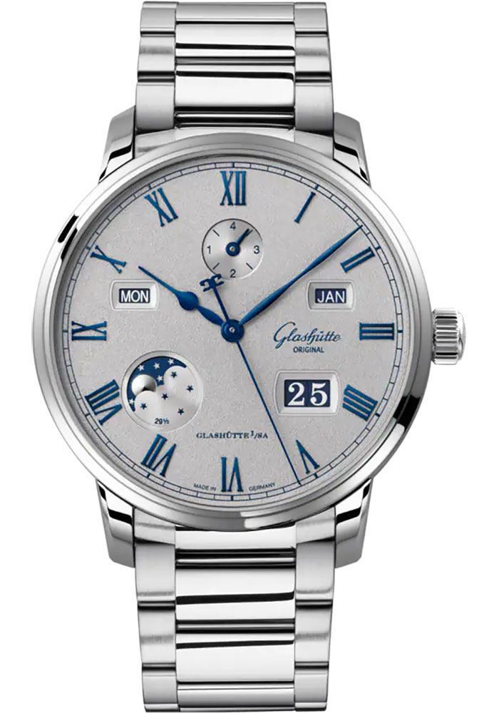 Glashutte Original Watches - Senator Excellence Perpetual Calendar Stainless Steel - Bracelet - Style No: 1-36-12-03-02-71