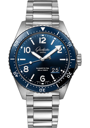 Glashutte Original Watches - SeaQ Panorama Date Stainless Steel - Bracelet - Style No: 1-36-13-02-81-70