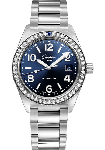 Glashutte Original Watches - SeaQ Stainless Steel - Bracelet - Style No: 1-39-11-09-82-70