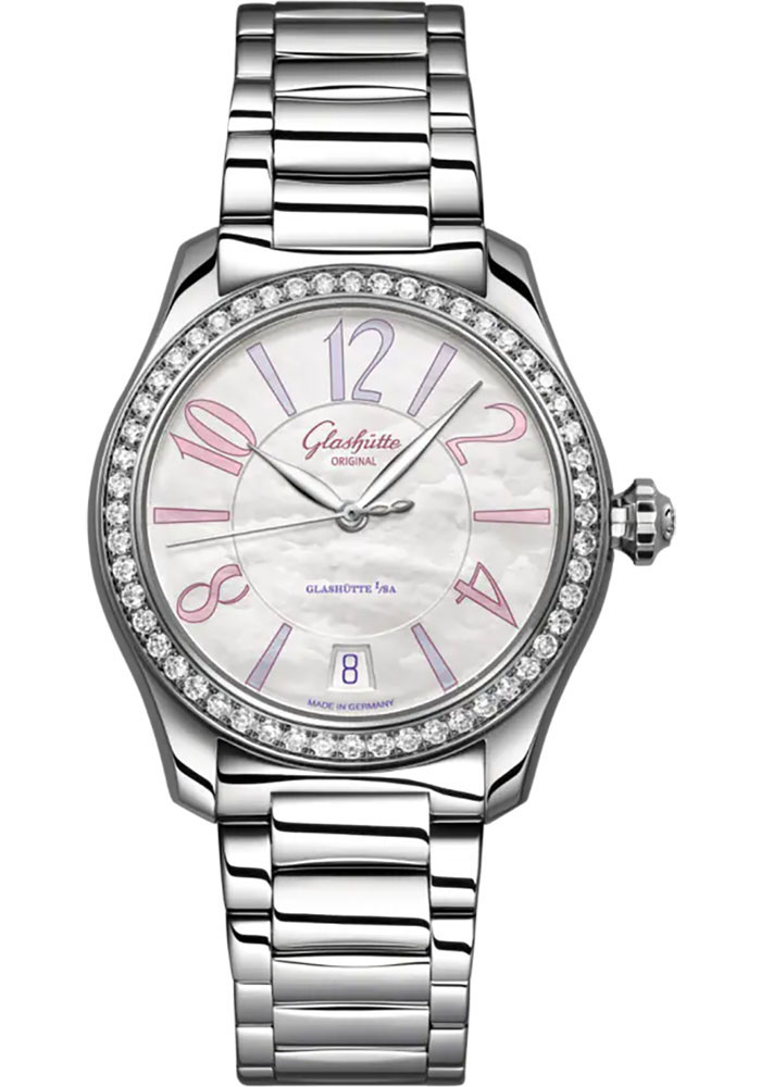 Glashutte Original Watches - Lady Serenade Stainless Steel - Bracelet - Style No: 1-39-22-22-22-70