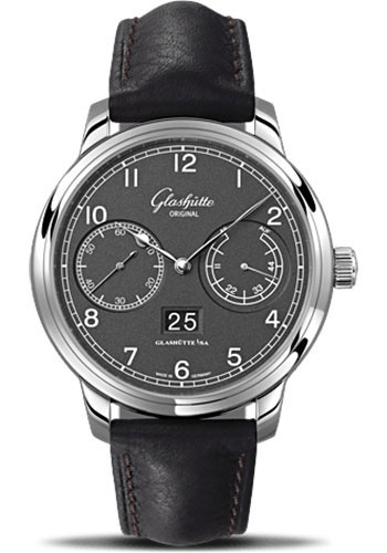 Glashutte Original Watches - Senator Observer Calfskin Strap - Folding Buckle - Style No: 100-14-02-02-05