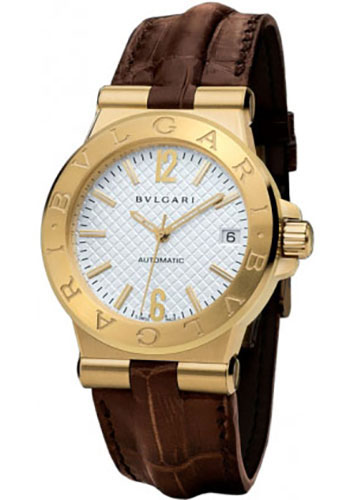 bvlgari diagono watch gold