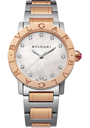 bvlgari pink watch