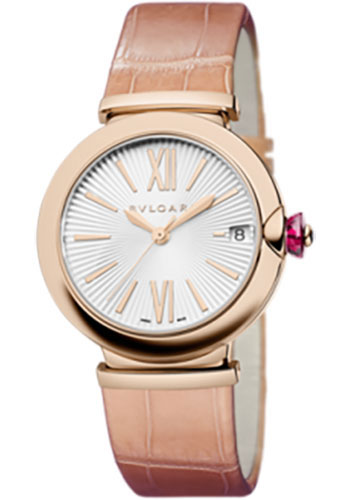 Bulgari 102328 LUP33C6GLD Lucea 33 mm - Pink Gold Watch