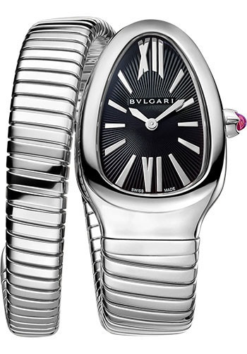 Bulgari Watches - Serpenti Tubogas - 35 mm - Stainless Steel - Style No: 102824