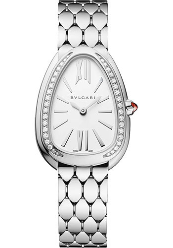 Bulgari Watches - Serpenti Seduttori - 33 mm - Stainless Steel - Style No: 103361