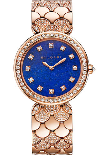 Bulgari Watches - Divas Dream 33 mm - Rose Gold - Style No: 103574