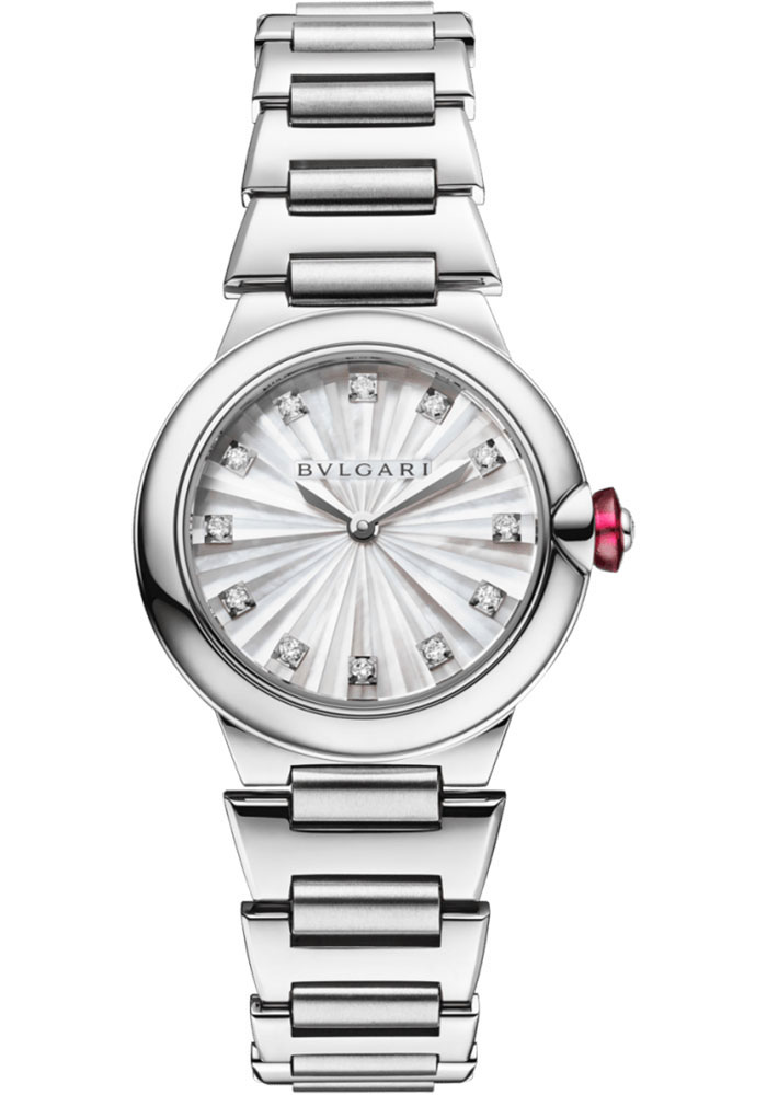 Bulgari Watches - Lucea 28 mm - Stainless Steel - Style No: 103877