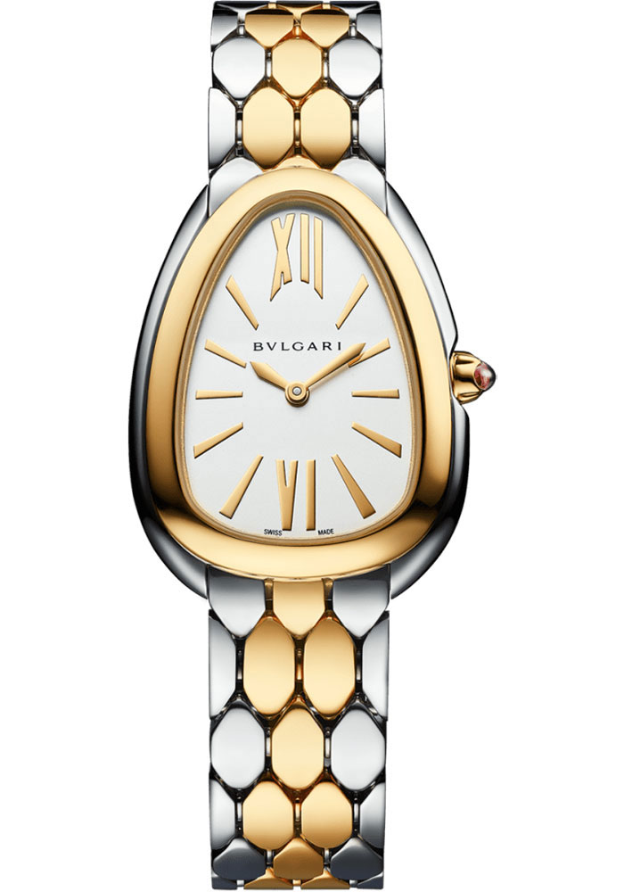 Bulgari Watches - Serpenti Seduttori - 33 mm - Steel and Yellow Gold - Style No: 103955