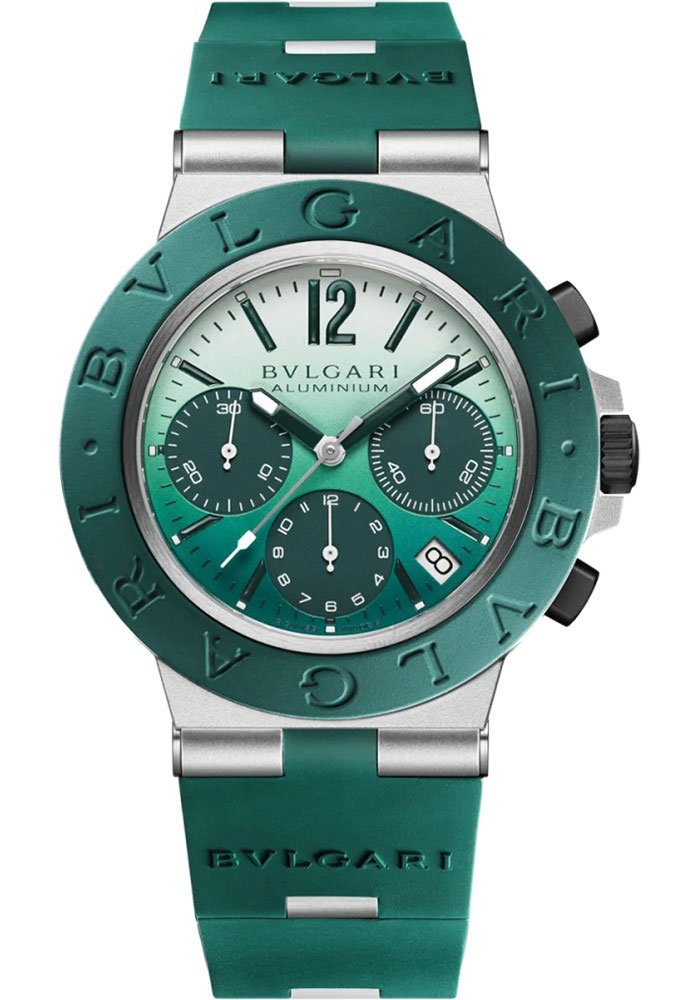 Bulgari Watches - Bulgari Aluminium 40 mm - Aluminum - Style No: 104076