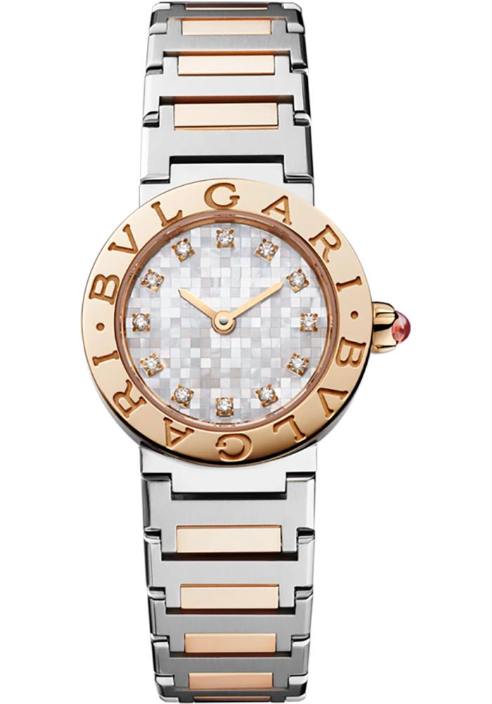 Bulgari Watches - Bulgari Bulgari 23 mm - Steel and Rose Gold - Style No: 104114