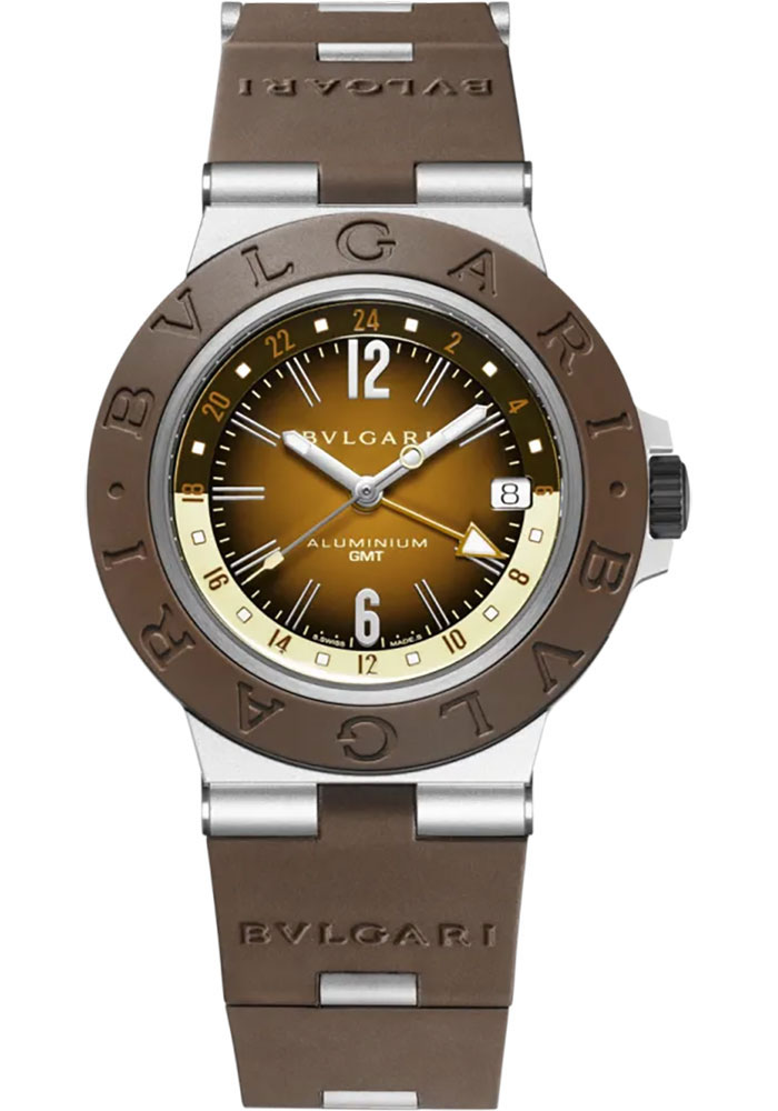 Bulgari Watches - Bulgari Aluminium 40 mm - Aluminum - Style No: 104117