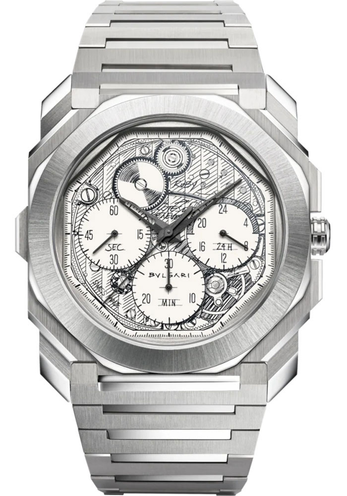 Bulgari Watches - Octo Finissimo - 43 mm - Stainless Steel - Style No: 104192