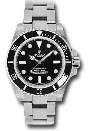 Rolex 114060 Submariner Steel Watch 
