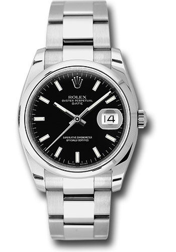 Rolex Date 34mm Watches From SwissLuxury