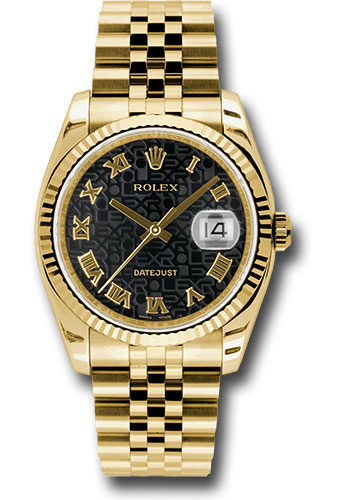 Rolex Datejust 36 Yellow Gold - Fluted 
