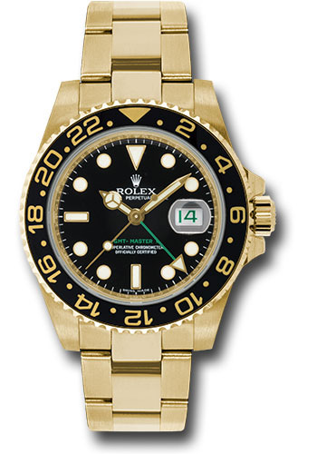 Rolex GMT-Master II Yellow Gold Watches 