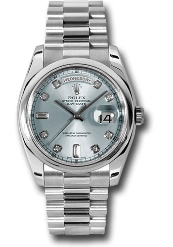 Rolex Day-Date 36 Platinum - Domed 