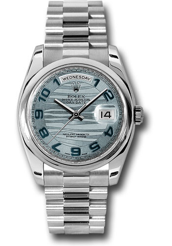 rolex day date wave dial