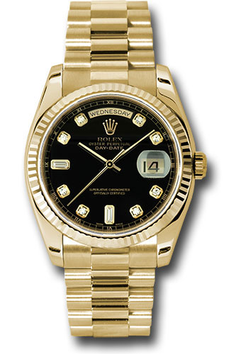 Rolex Day-Date 36 Yellow Gold - Fluted 