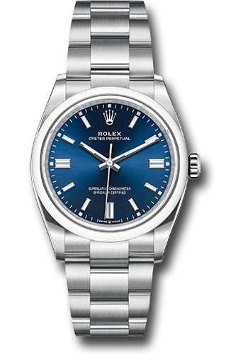 rolex oyster perpetual 36 blue