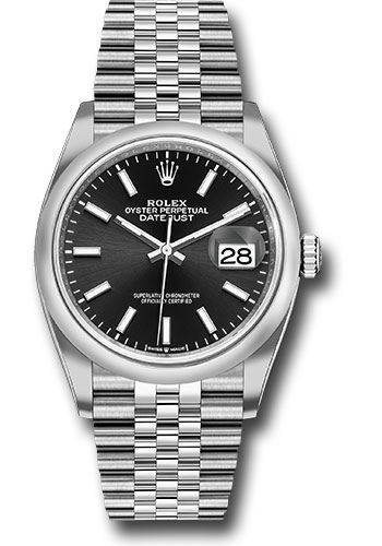 Rolex Watches - Datejust 36 Steel - Domed Bezel - Jubilee - Style No: 126200 bkij