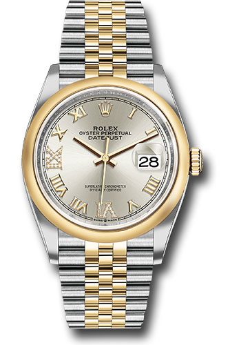 Rolex Watches - Datejust 36 Steel and Yellow Gold - Domed Bezel - Jubilee - Style No: 126203 sdr69j