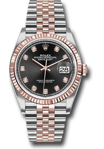 Rolex Datejust 36 Steel and Pink Gold 