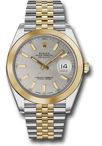 Rolex Watches - Datejust 41 Steel and Yellow Gold - Smooth Bezel - Jubilee - Style No: 126303 sij